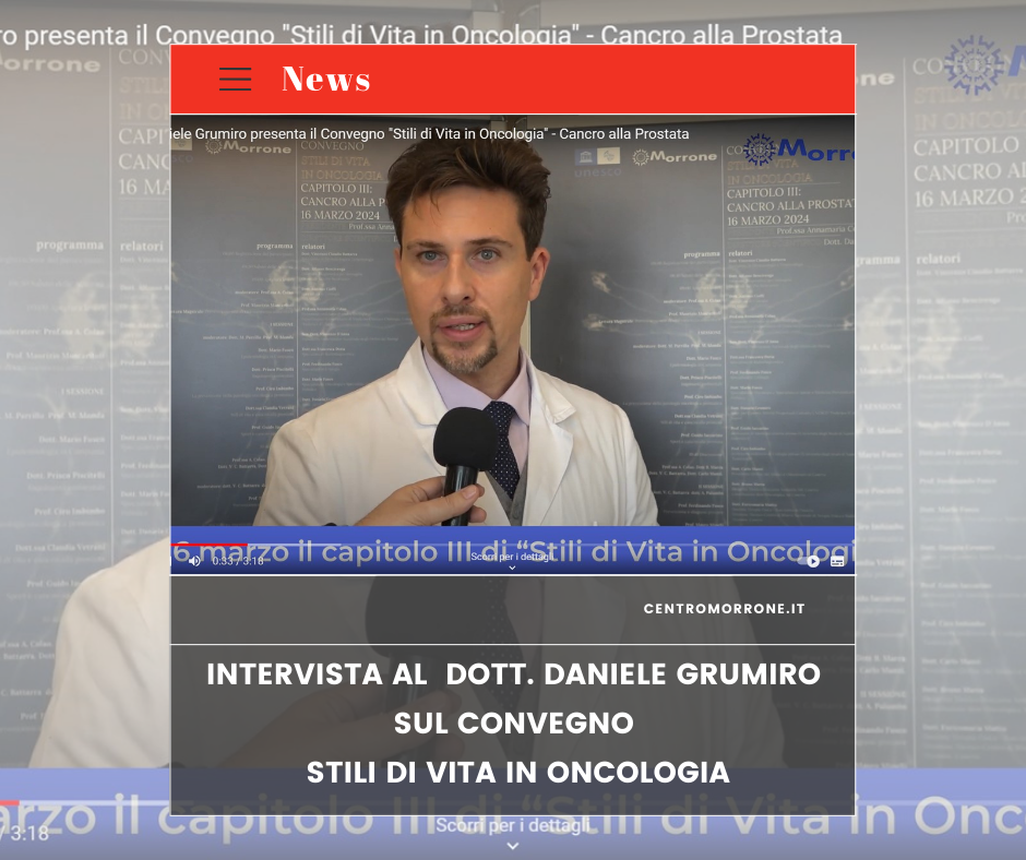 Intervista al Dott. Daniele Grumiro sul Convegno sugli Stili di Vita in